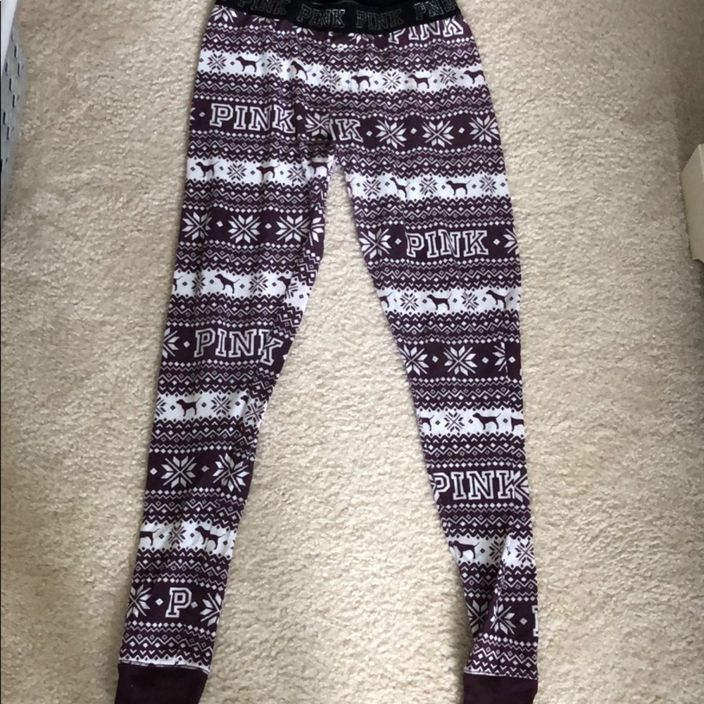Pink! Sleep pants size M